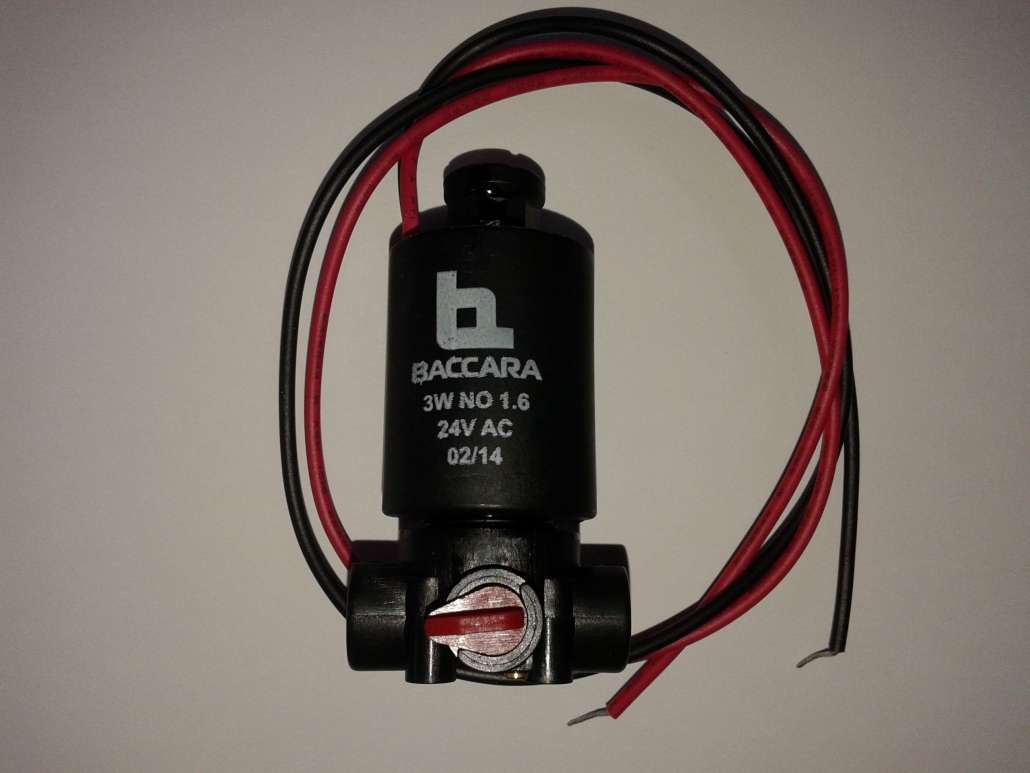 SOLENOIDE BACCARA G75 B.PLASTICO 3V 24AC N/O 1.6mm - Sertecriego